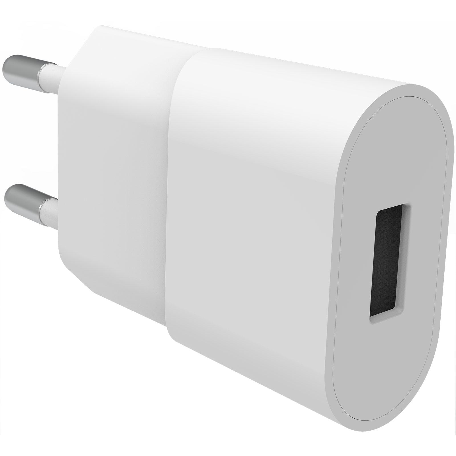 USB Wall Charger 1A hvid
