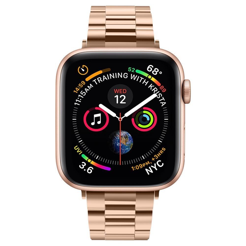 Apple Watch 41mm Series 8 Modern Fit Metal Band Rose Gold