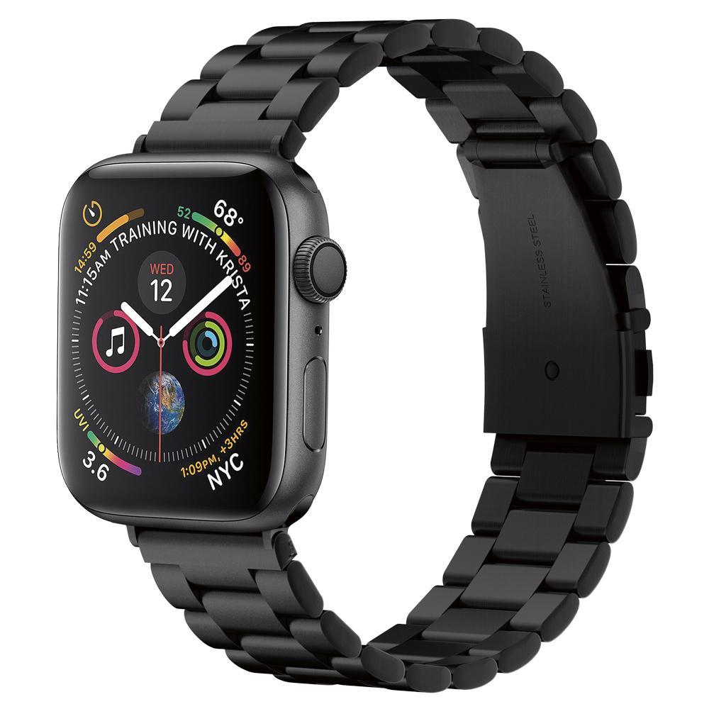 Apple Watch 45mm Series 7 Modern Fit Metal Band Black