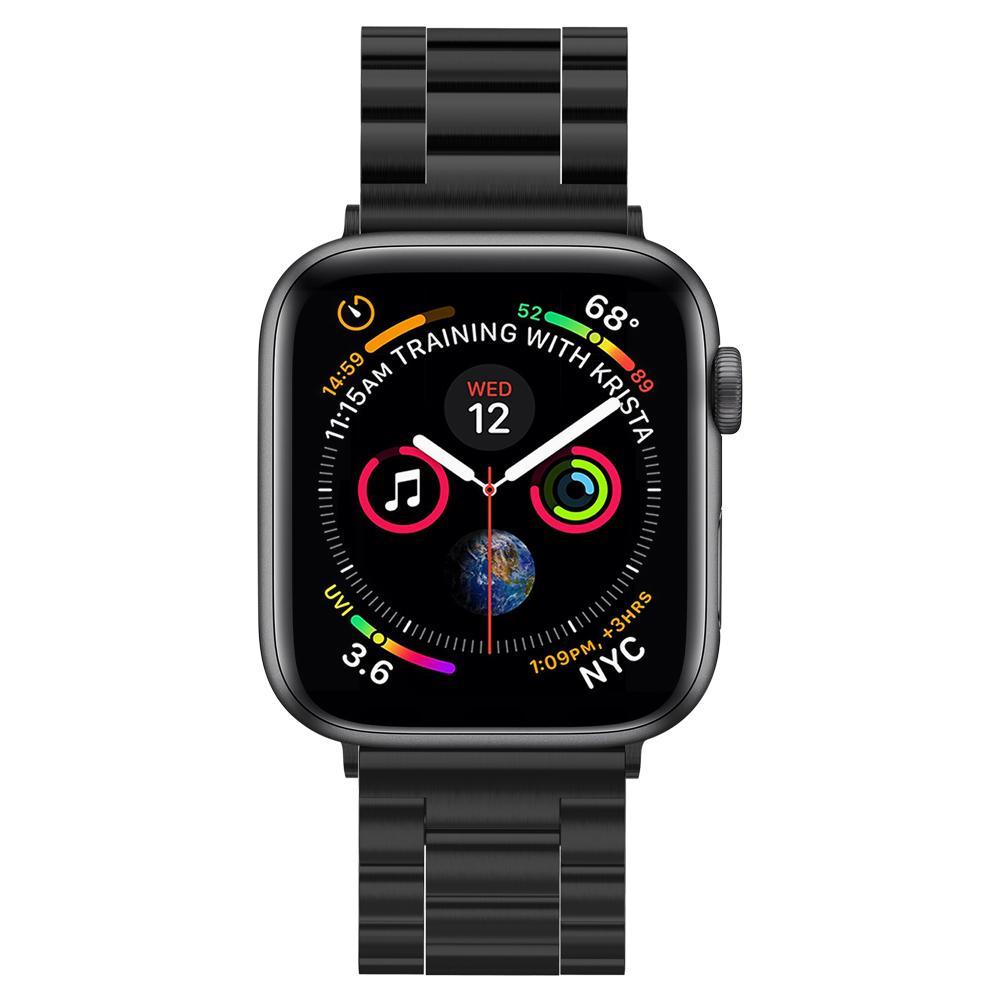 Apple Watch 45mm Series 7 Modern Fit Metal Band Black