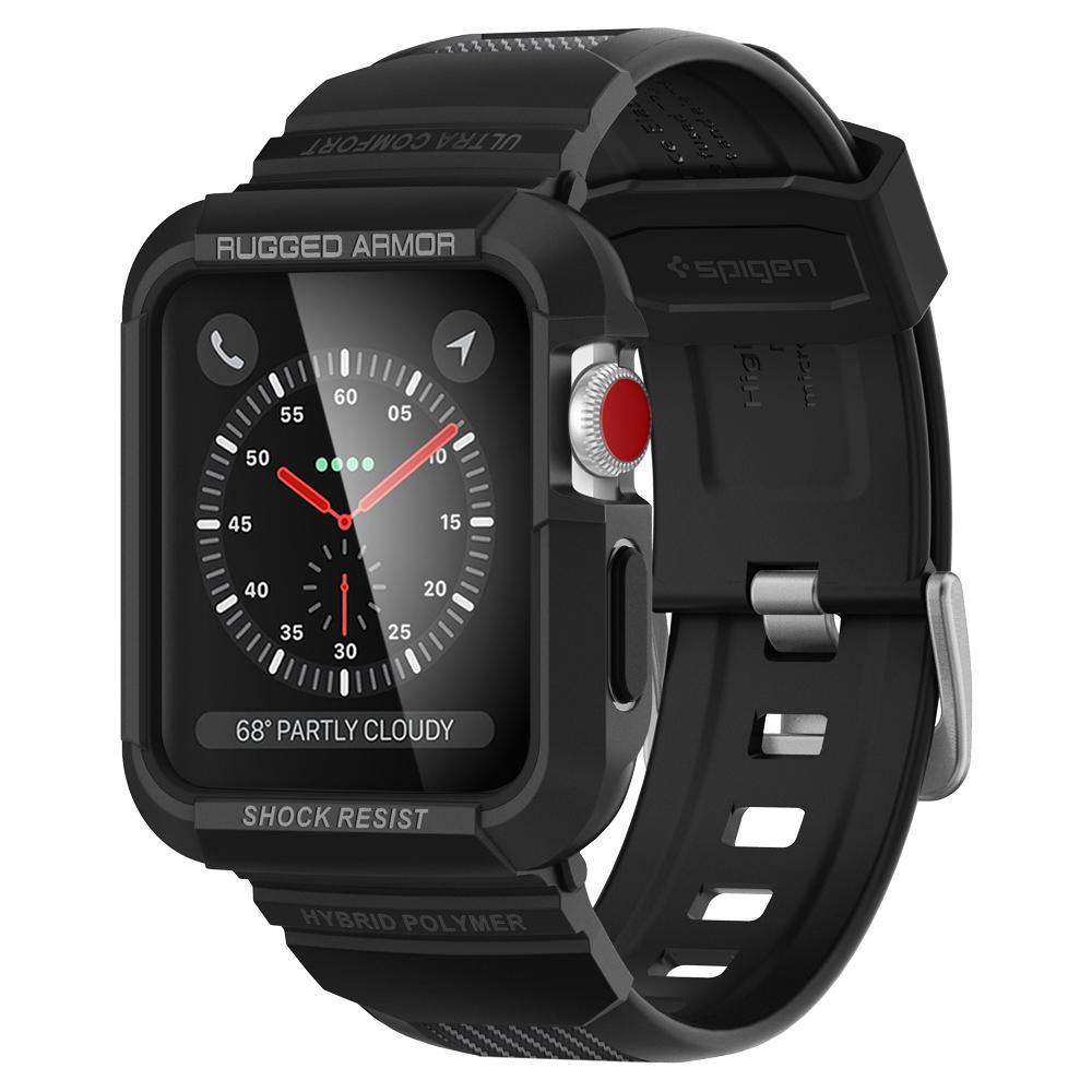 Apple Watch 42mm Case Rugged Armor Pro Black