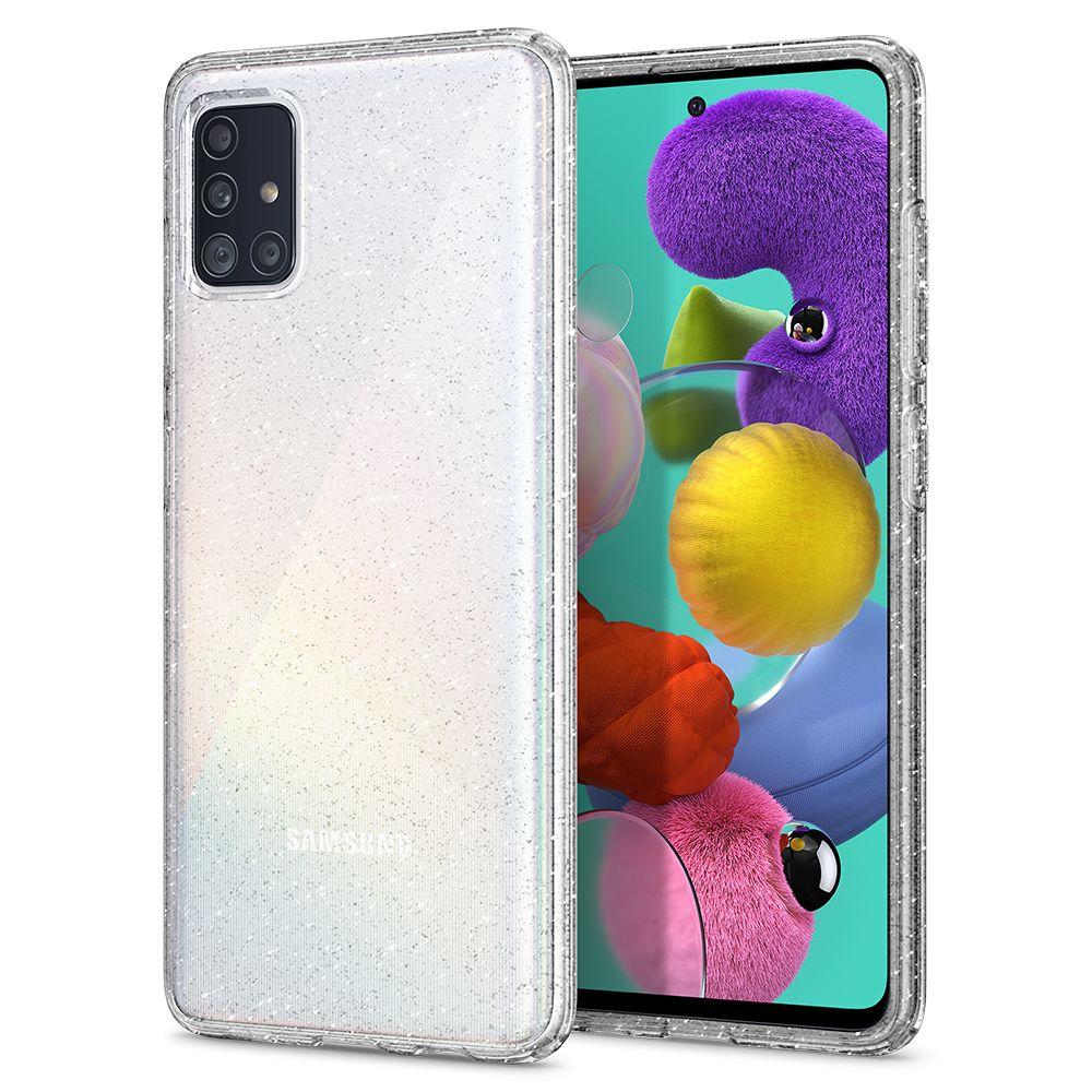 Galaxy A51 Case Liquid Crystal Glitter Crystal