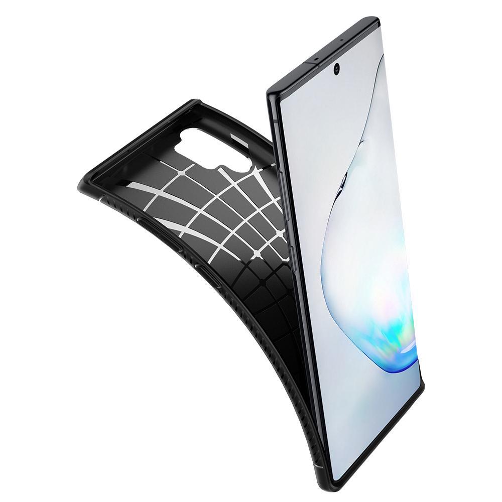 Galaxy Note 10 Plus Case Rugged Armor Black