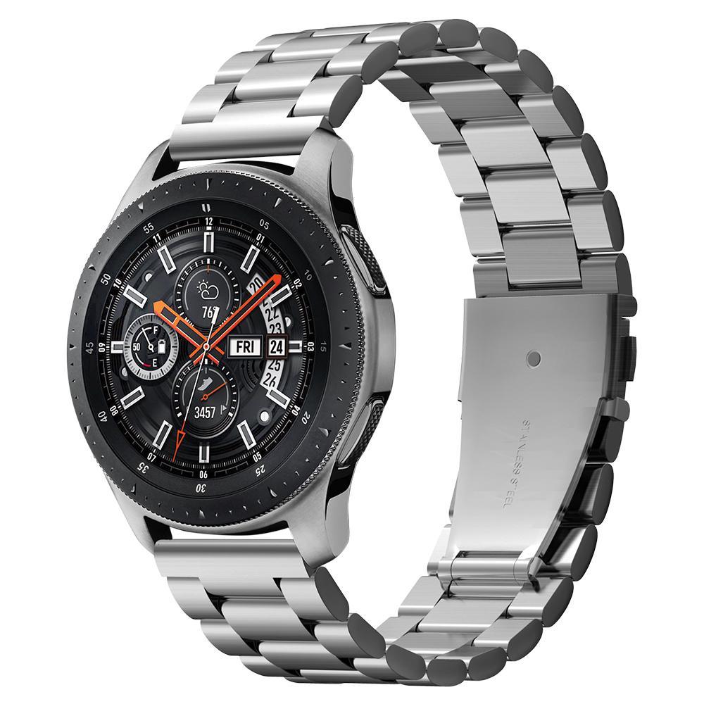 Galaxy Watch 46mm Modern Fit Metal Band Silver