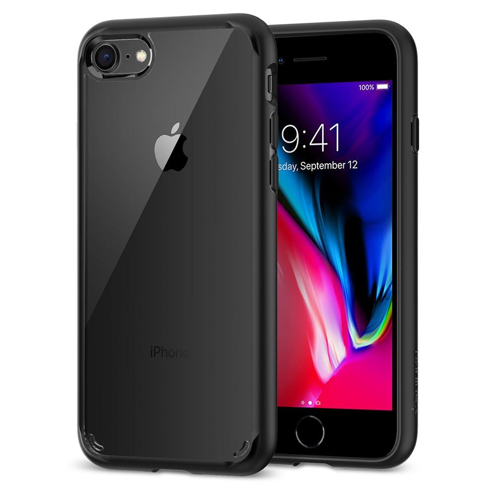 iPhone SE (2020) Case Ultra Hybrid 2 Matte Black