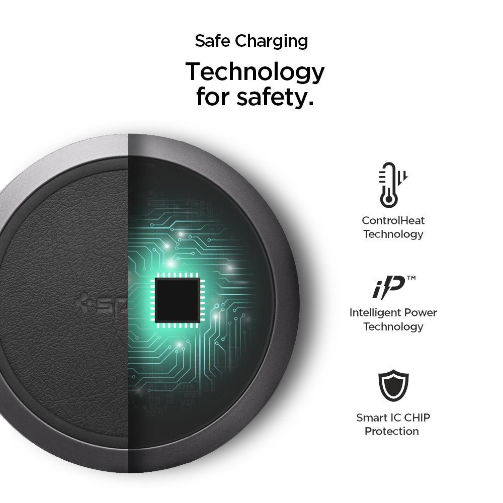 F308W Fast Wireless Qi Charger