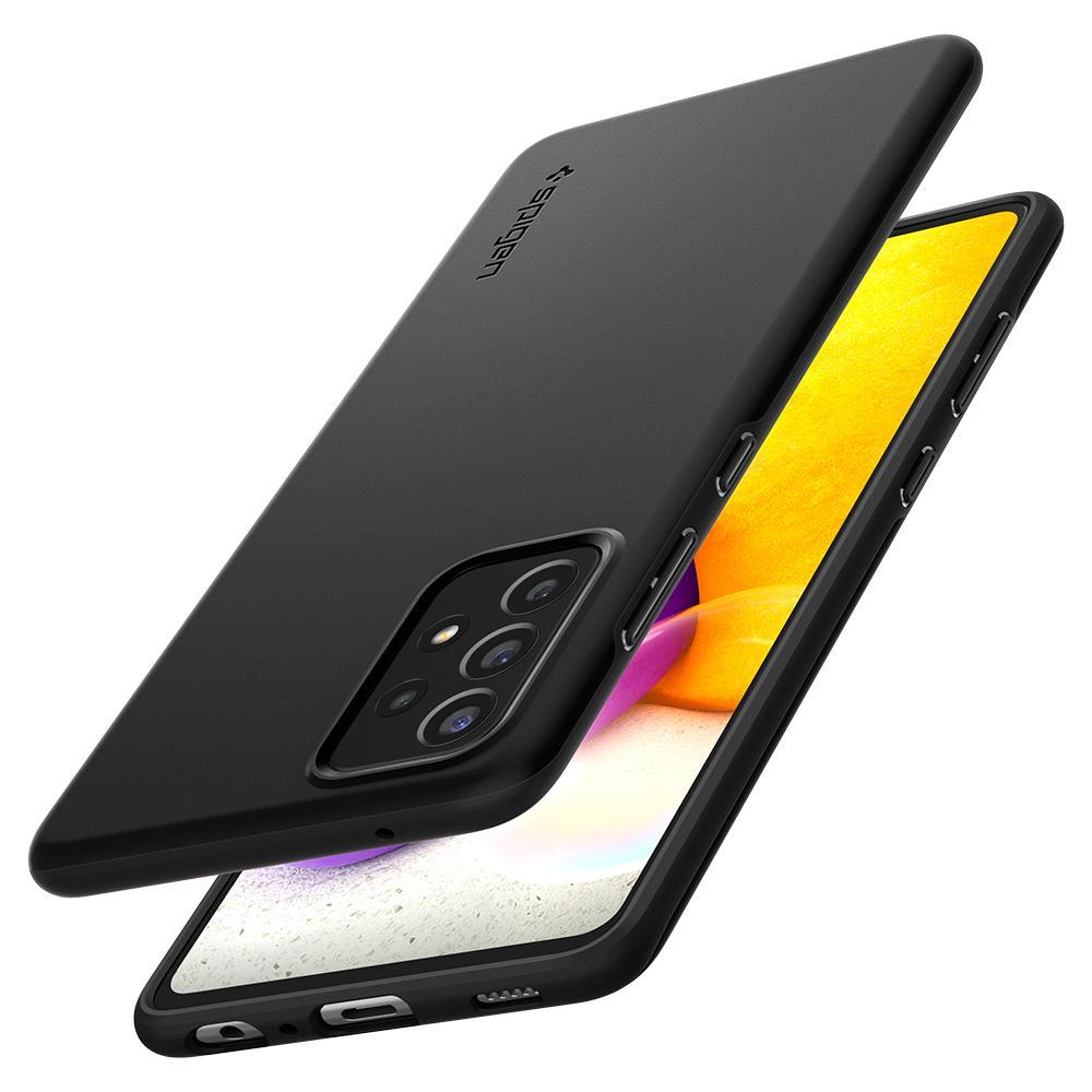 Galaxy A72 5G Case Thin Fit Black