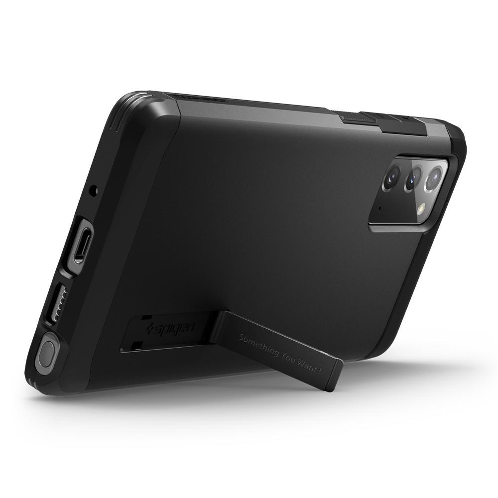 Galaxy Note 20 Case Tough Armor Black