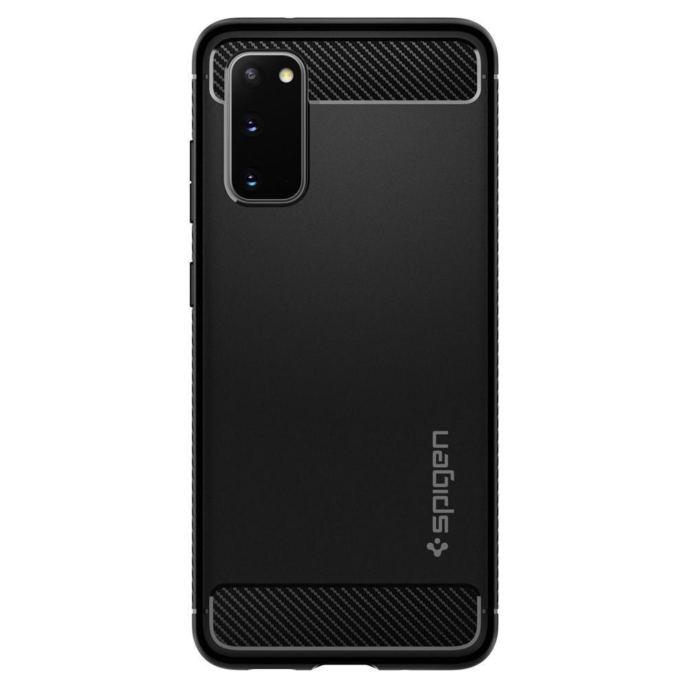 Galaxy S20 Case Rugged Armor Black