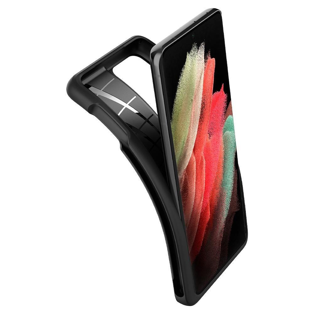 Galaxy S21 Ultra Case Liquid Air Pen Edition Black