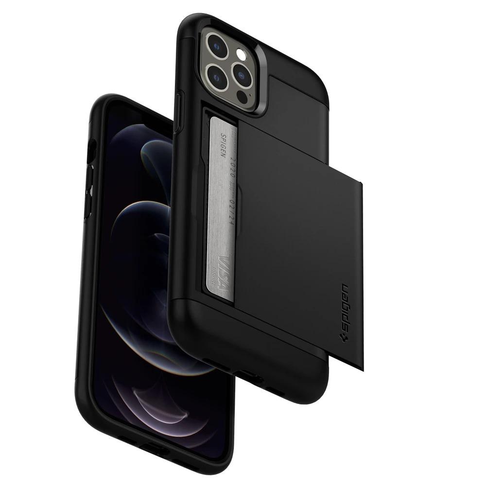 iPhone 12/12 Pro Case Slim Armor CS Black