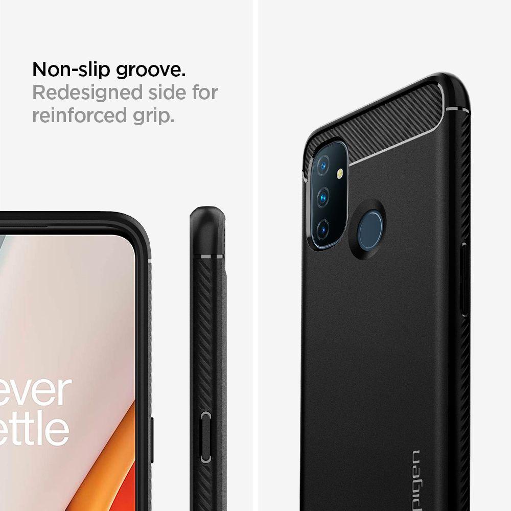 OnePlus Nord N100 Case Rugged Armor Black