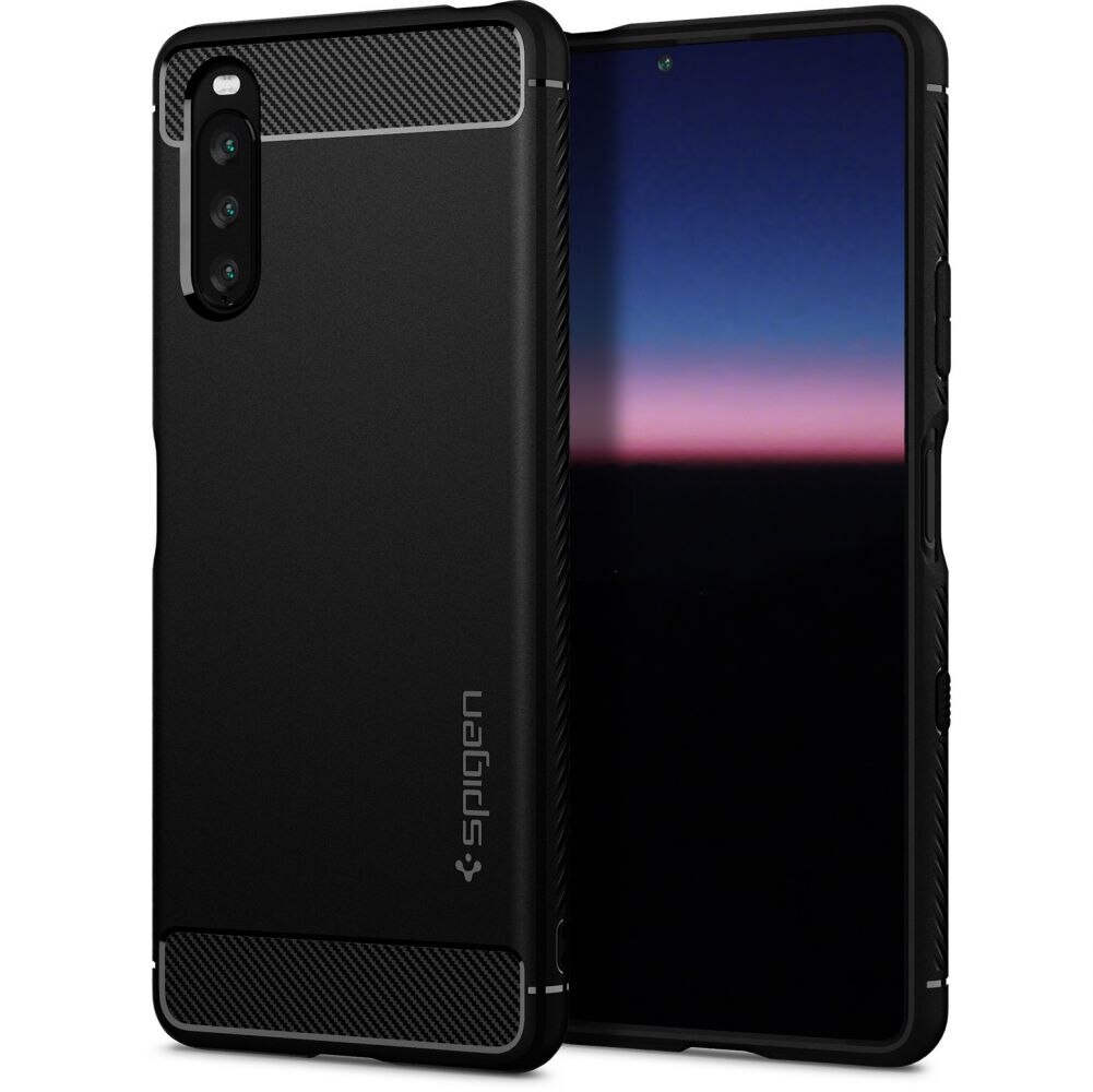 Sony Xperia 10 III Case Rugged Armor Black