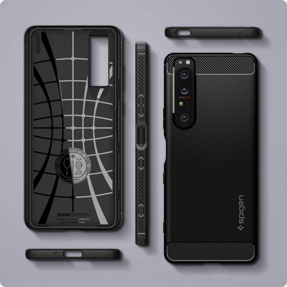 Sony Xperia 1 III Case Rugged Armor Black