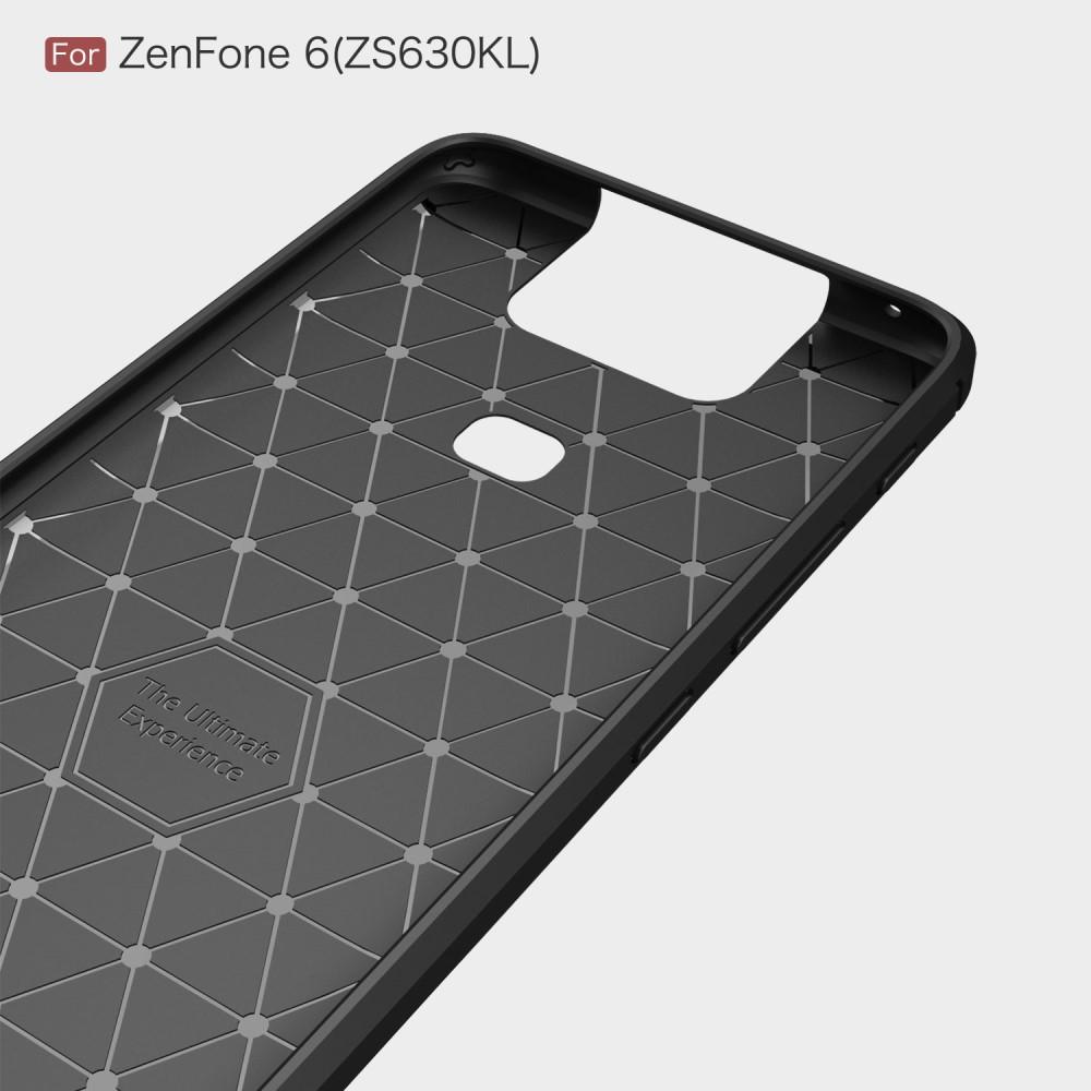 Brushed TPU Cover Asus ZenFone 6 Black