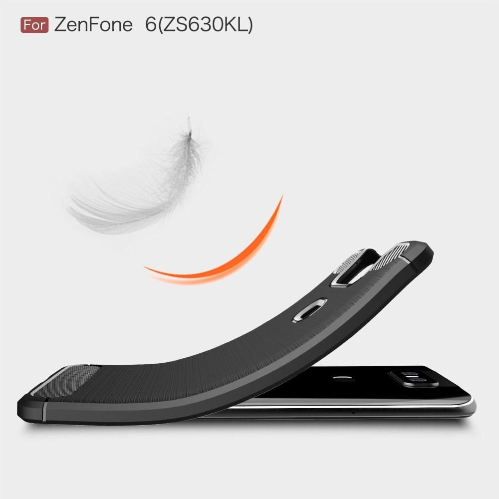 Brushed TPU Cover Asus ZenFone 6 Black