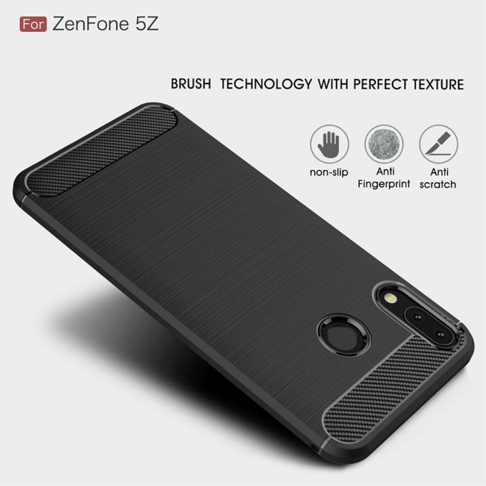 Brushed TPU Cover for Asus ZenFone 5/5Z black