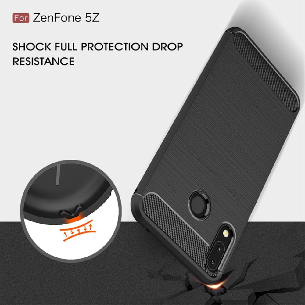 Brushed TPU Cover for Asus ZenFone 5/5Z black