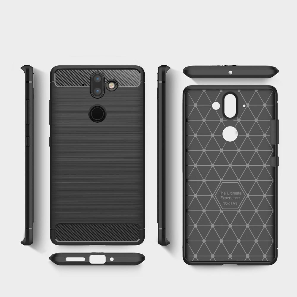 Brushed TPU Cover for Nokia 8 Sirocco black