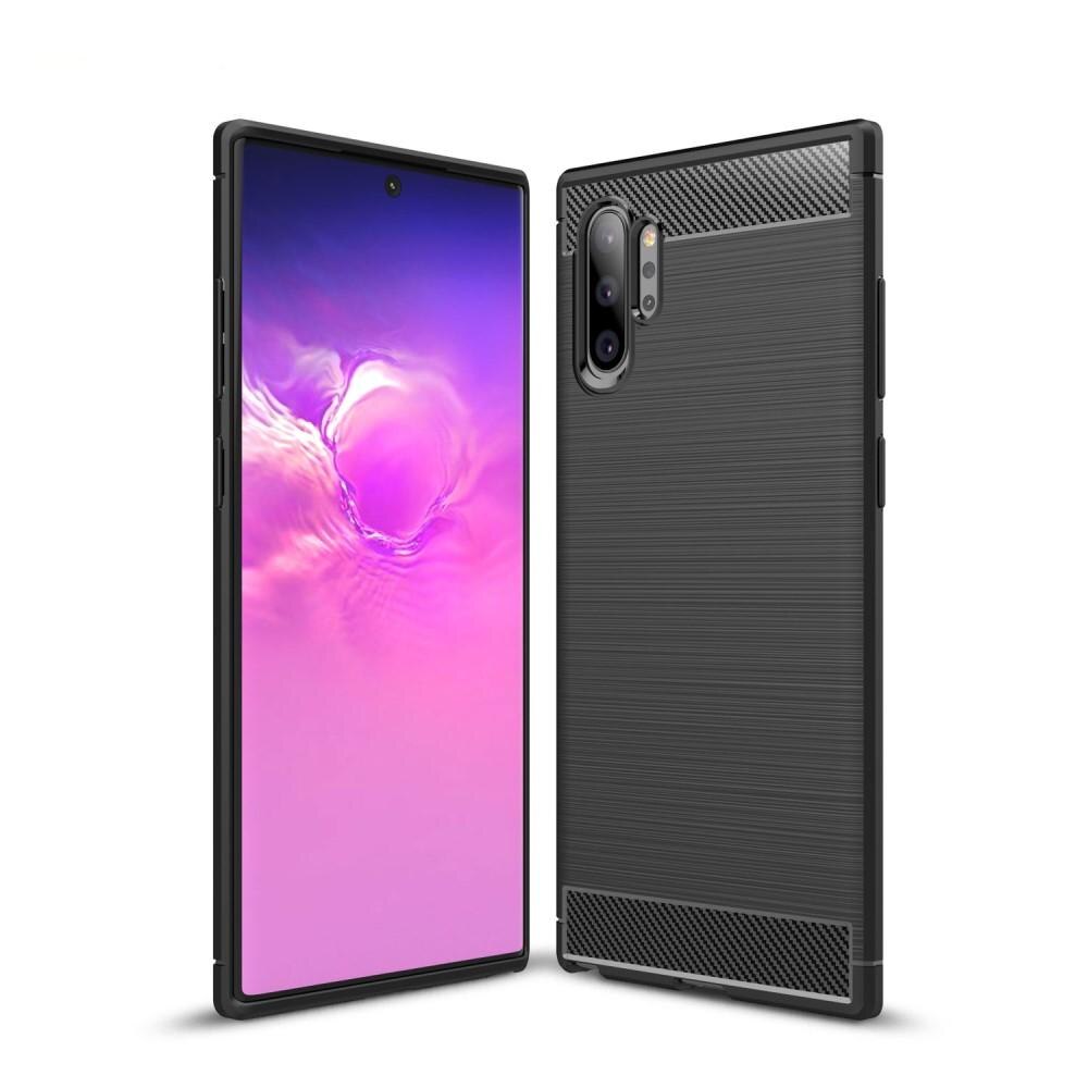 Brushed TPU Cover Galaxy Note 10 Plus Black