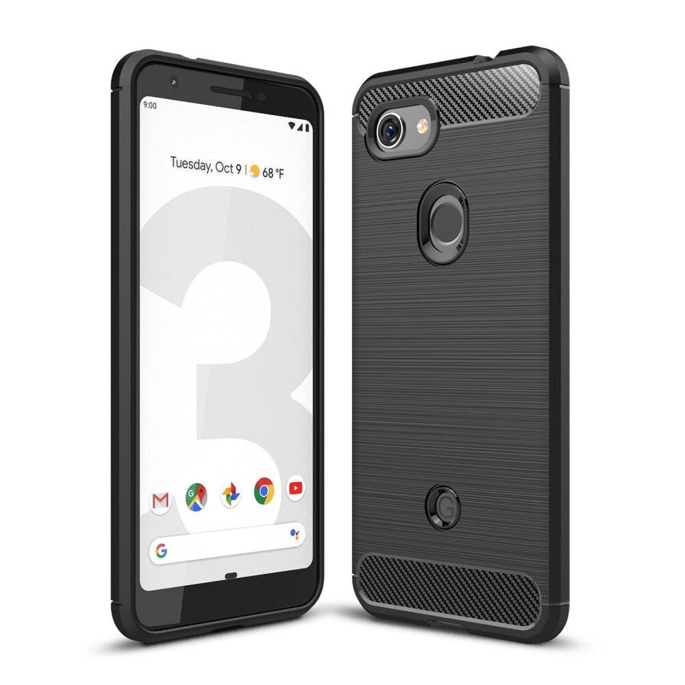 Brushed TPU Cover Google Pixel 3a Black