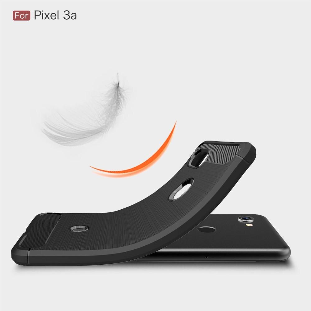 Brushed TPU Cover Google Pixel 3a Black