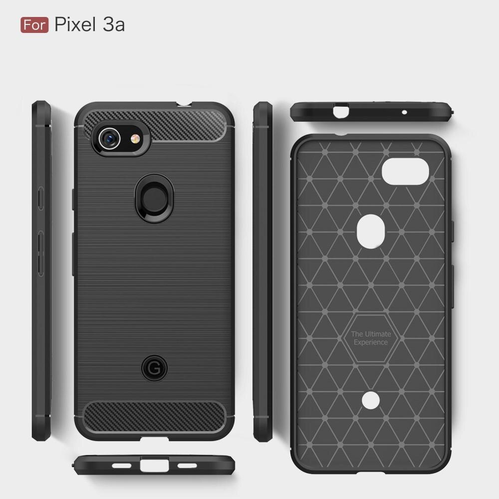 Brushed TPU Cover Google Pixel 3a Black