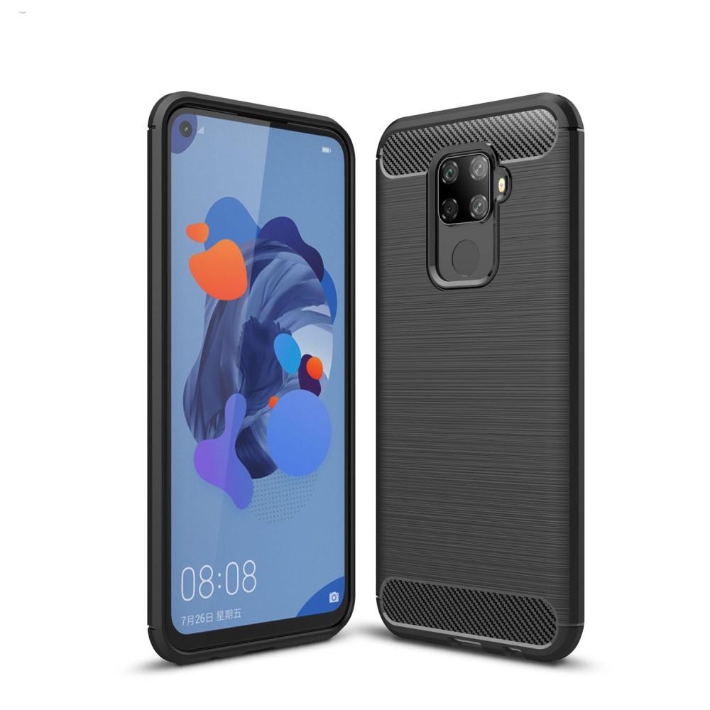 Brushed TPU Cover Huawei Mate 30 Lite Black