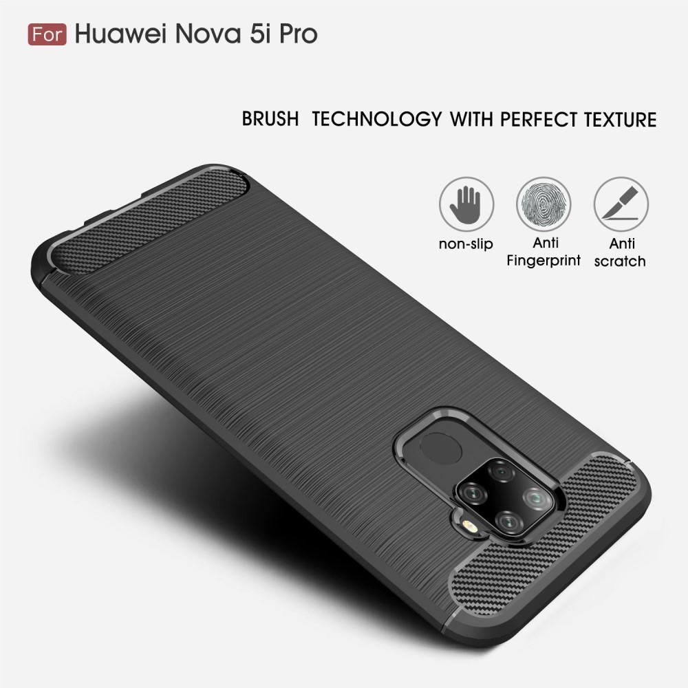 Brushed TPU Cover Huawei Mate 30 Lite Black