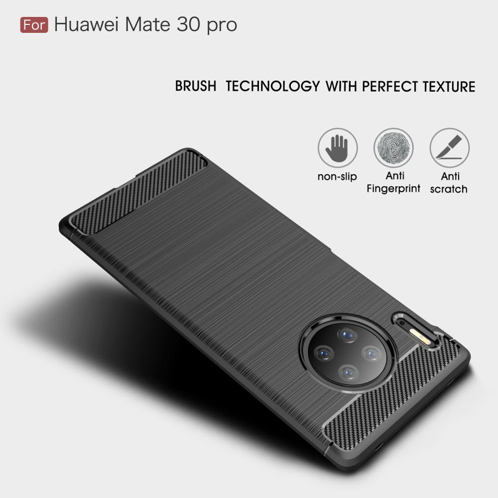 Brushed TPU Cover Huawei Mate 30 Pro Black