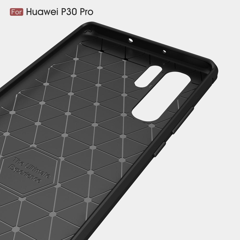 Huawei P30 Pro Cover TPU Brushed Sort