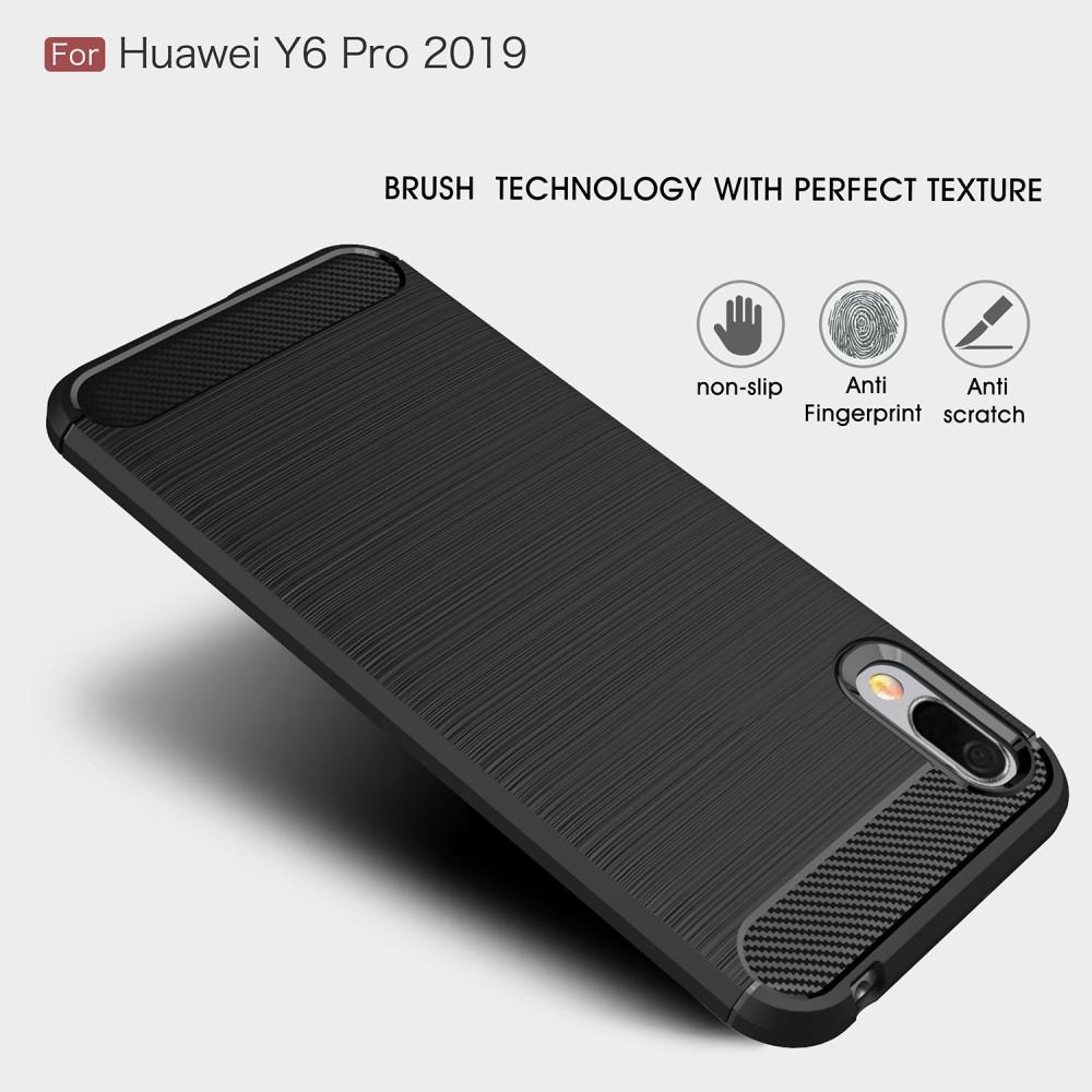 Brushed TPU Cover Huawei Y6 2019 Black