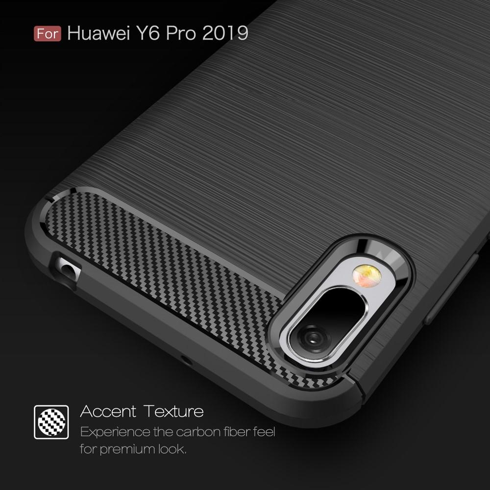 Brushed TPU Cover Huawei Y6 2019 Black