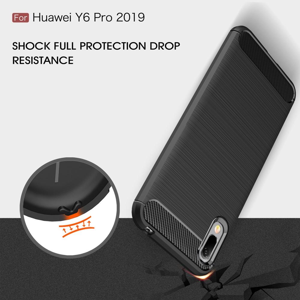 Brushed TPU Cover Huawei Y6 2019 Black