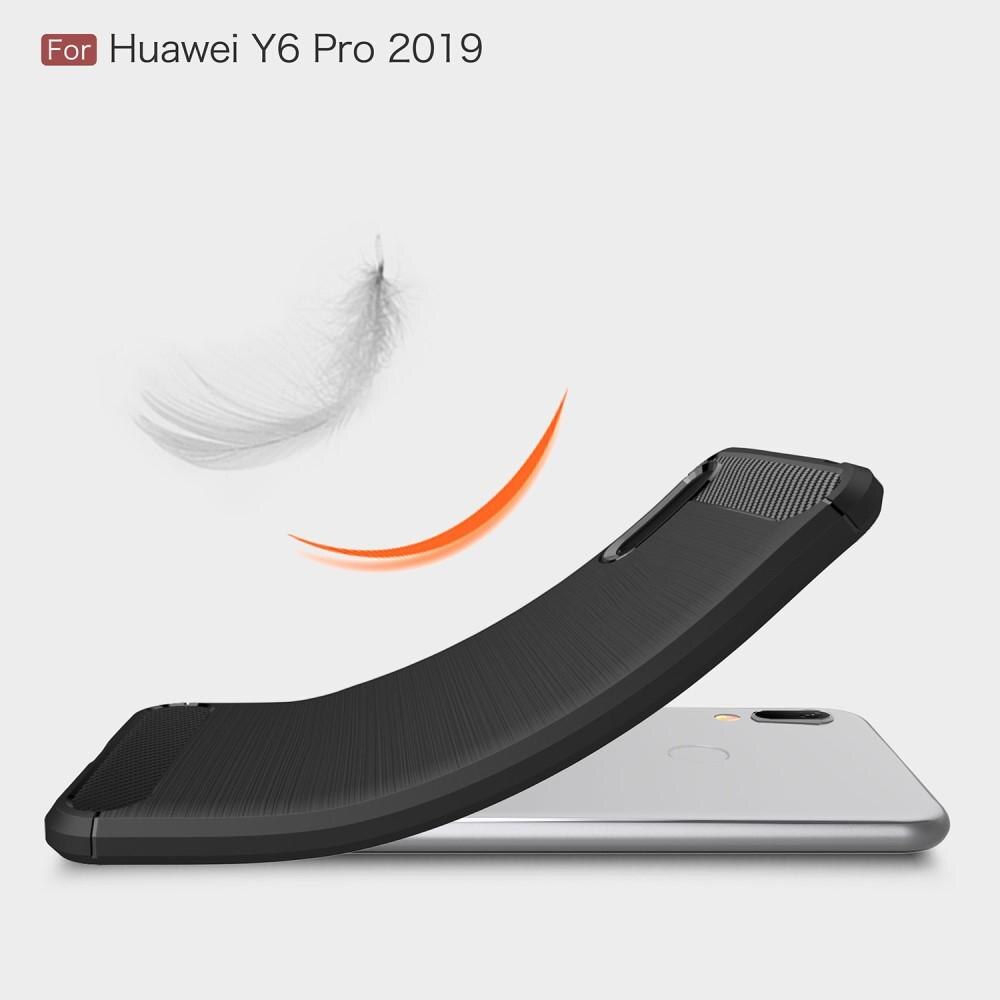 Brushed TPU Cover Huawei Y6 2019 Black