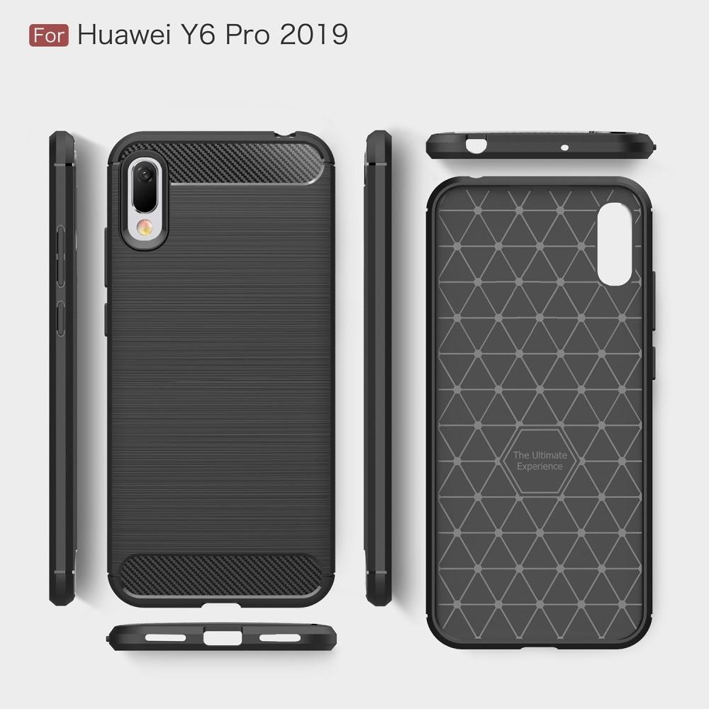 Brushed TPU Cover Huawei Y6 2019 Black