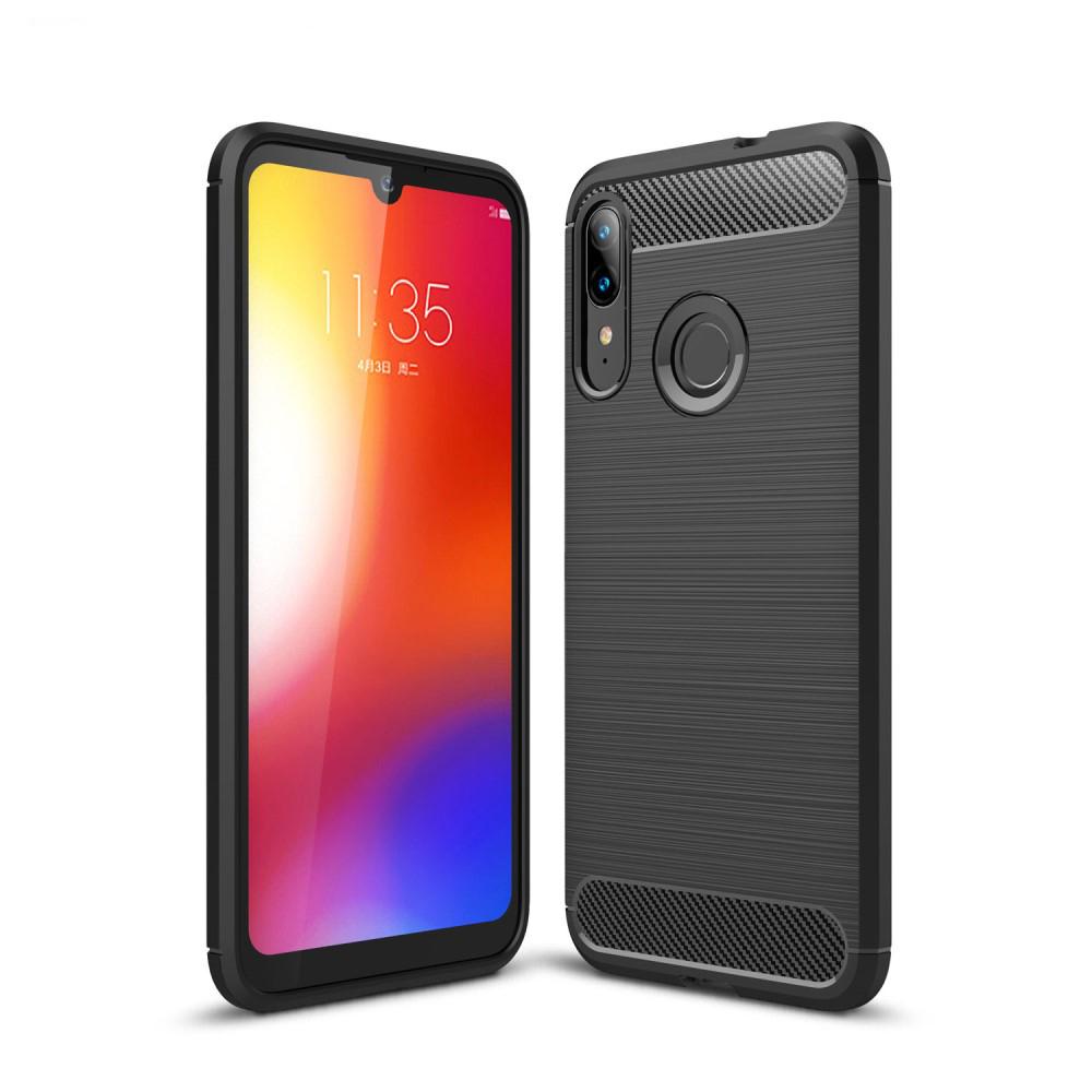 Brushed TPU Cover Motorola Moto E6 Plus Black