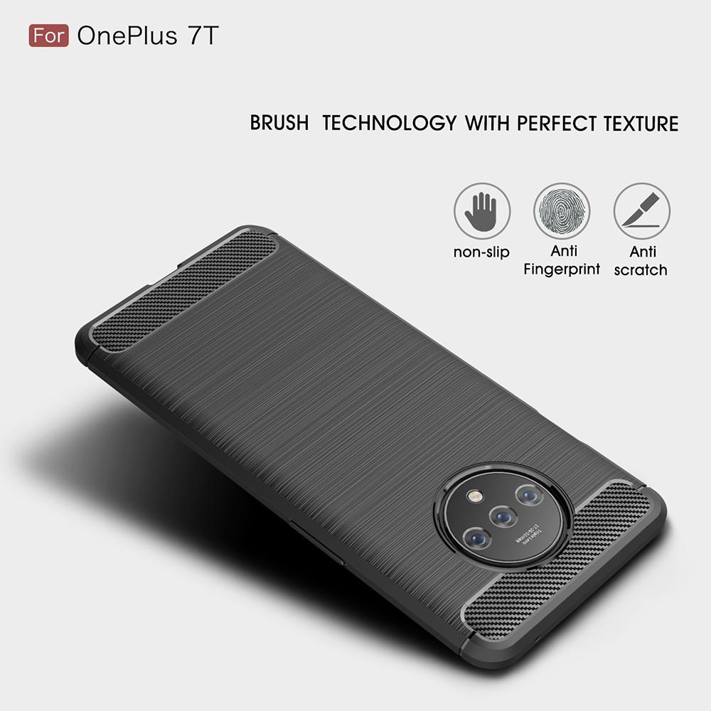 Brushed TPU Cover OnePlus 7T Black