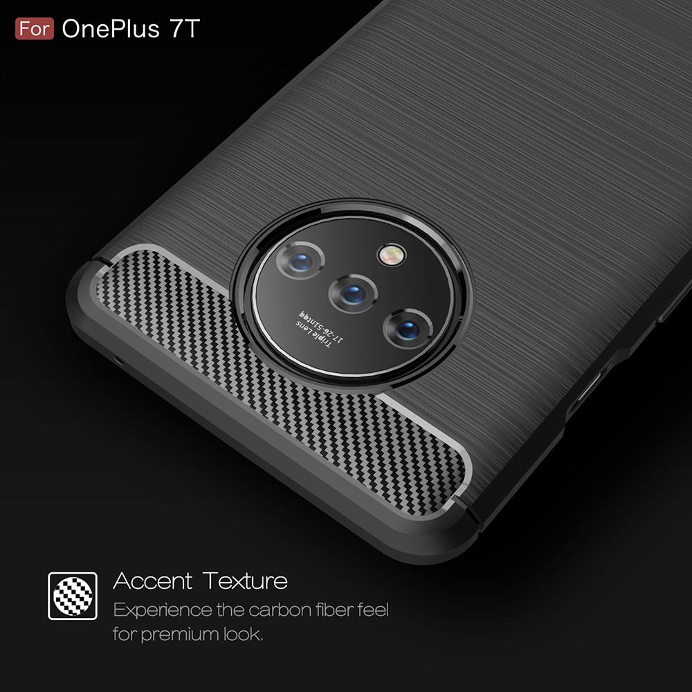 Brushed TPU Cover OnePlus 7T Black