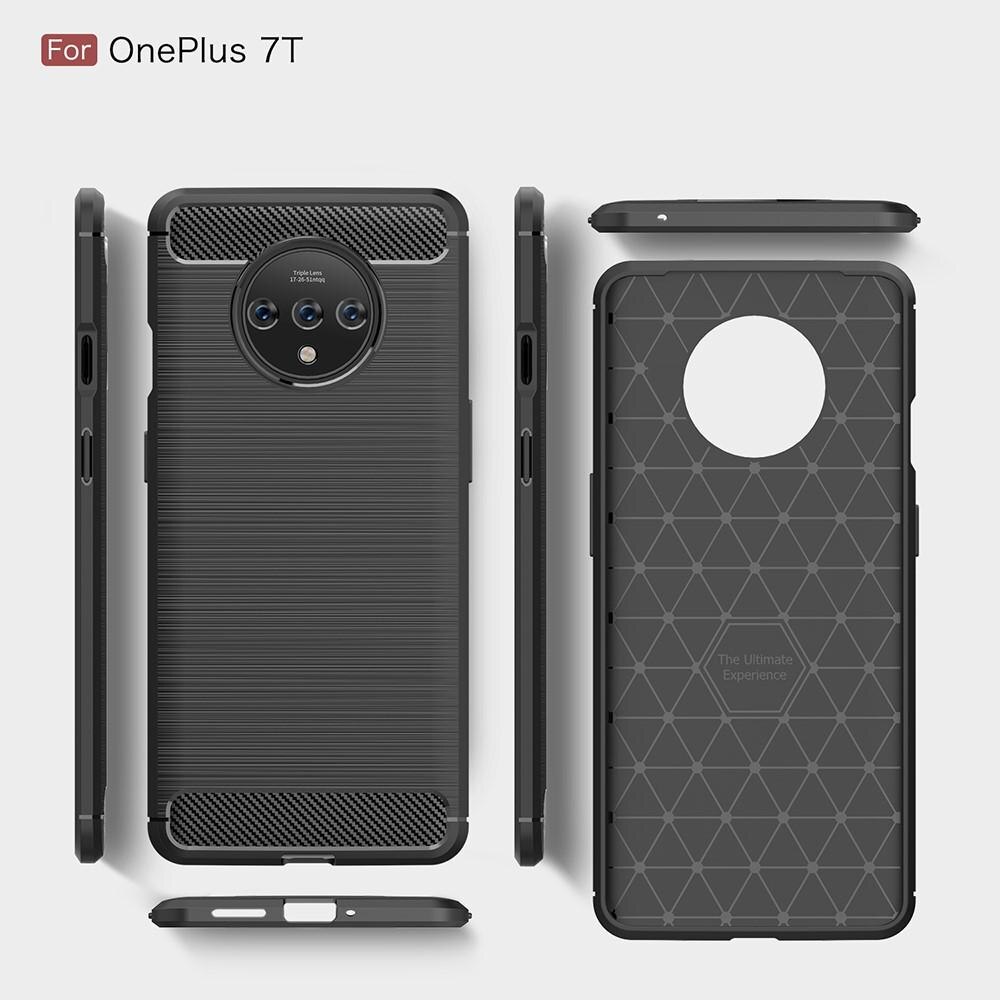 Brushed TPU Cover OnePlus 7T Black