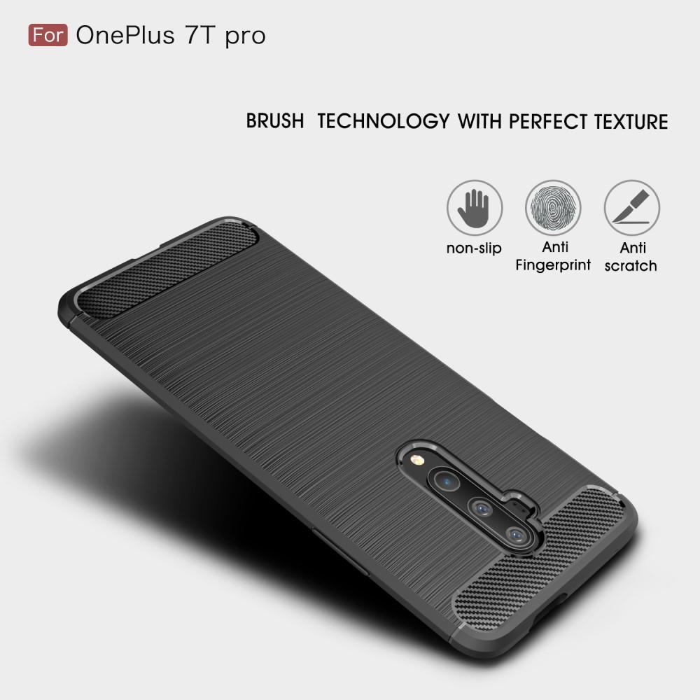 Brushed TPU Cover OnePlus 7T Pro Black