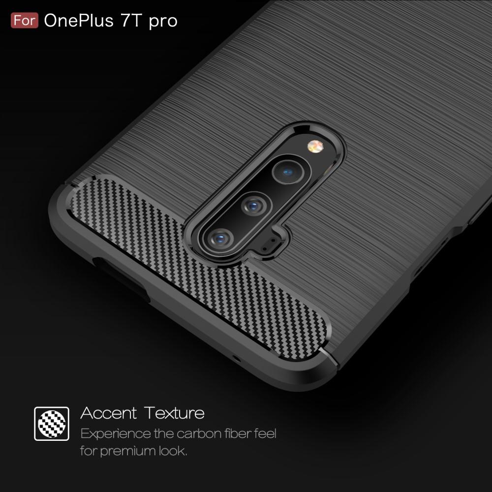 Brushed TPU Cover OnePlus 7T Pro Black