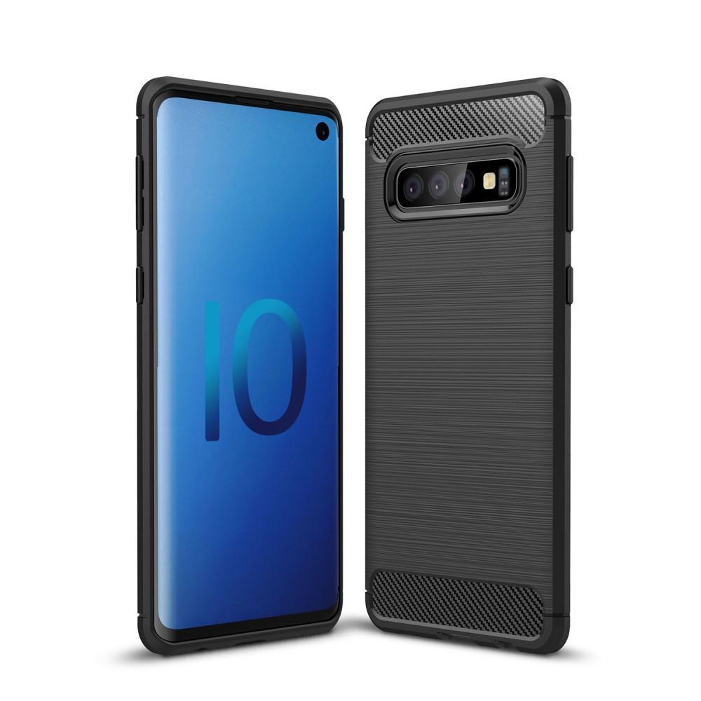 Brushed TPU Cover Samsung Galaxy S10 black