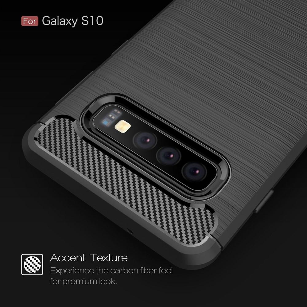 Brushed TPU Cover Samsung Galaxy S10 black