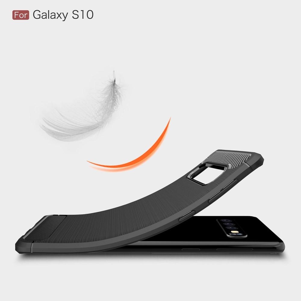 Brushed TPU Cover Samsung Galaxy S10 black