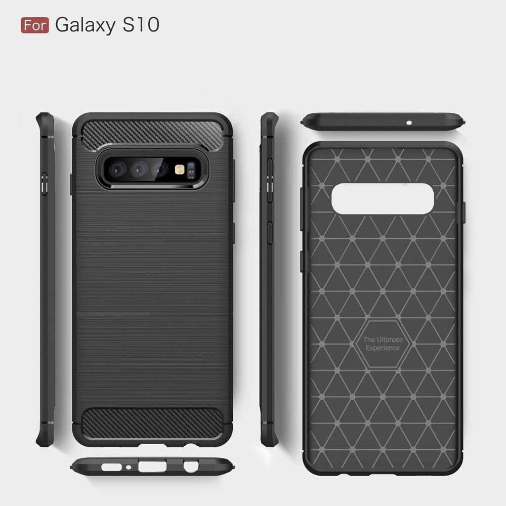 Brushed TPU Cover Samsung Galaxy S10 black