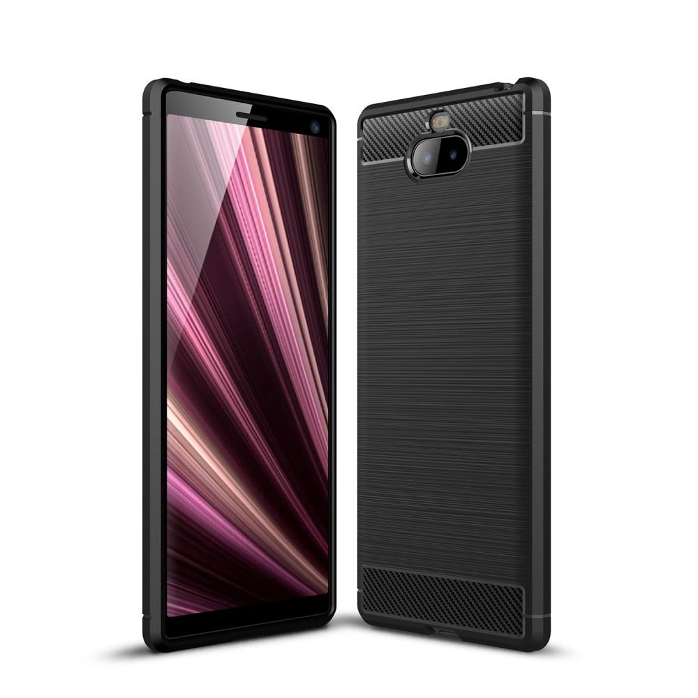 Brushed TPU Cover Sony Xperia 10 Plus Black