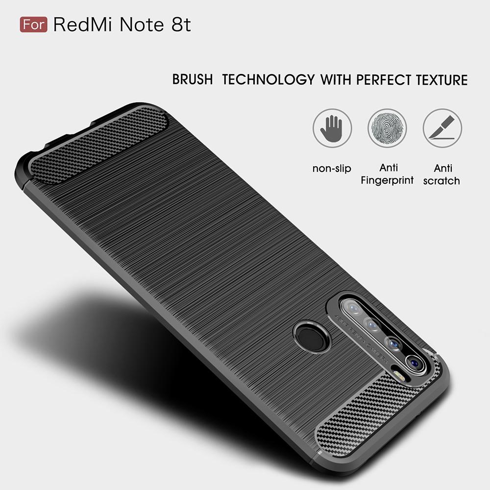 Brushed TPU Cover Xiaomi Redmi Note 8T Black