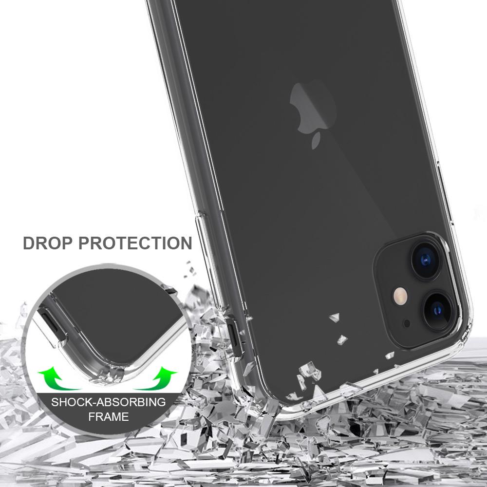 Crystal Hybrid Case iPhone 11 Transparent