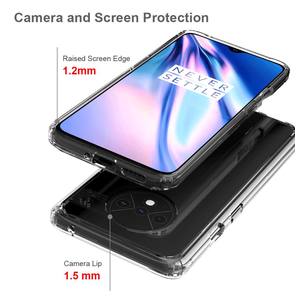 Crystal Hybrid Case OnePlus 7T Transparent